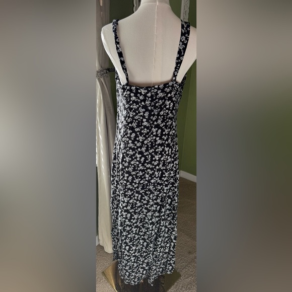 Liz Claiborne Black and White Sleeveless maxi Sundress - Picture 2 of 4